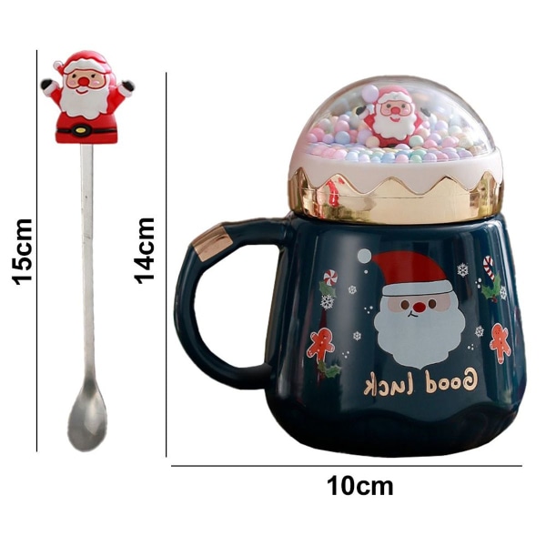 Kaffekrus, søt julekopp, gave 4 KLB