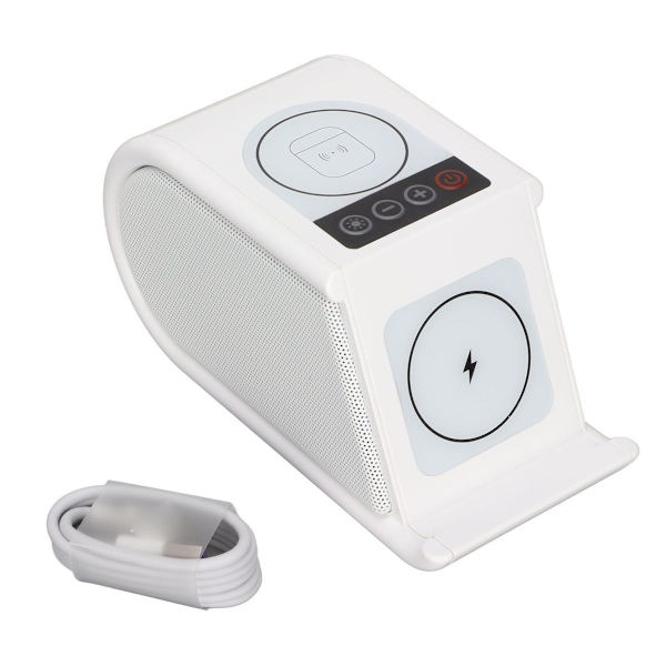 D08 Trådløs opladning BT-højttaler 15W Multifunktionel BT KLB