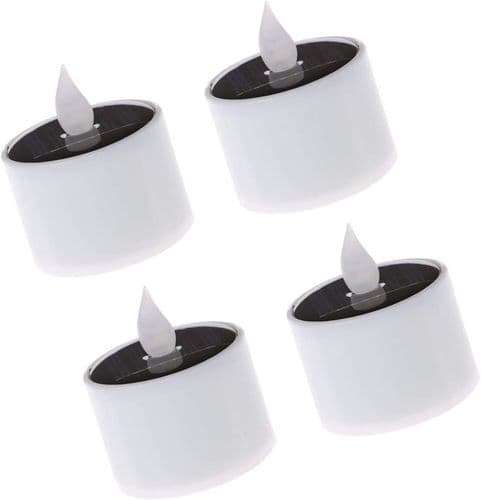 Solcelled LED Lys, Flimrende Flammeløse Lys