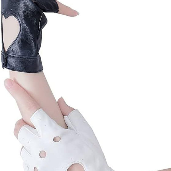 Danganronpa Valkoinen & Musta Monokuma Cosplay Halloween-hansikkaat Cosplay-asusteet KLB