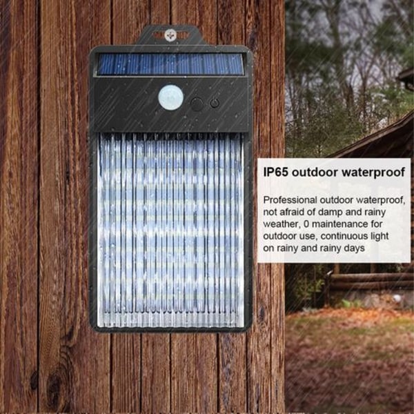 2 st LED-sollampor för utomhus, solenergi