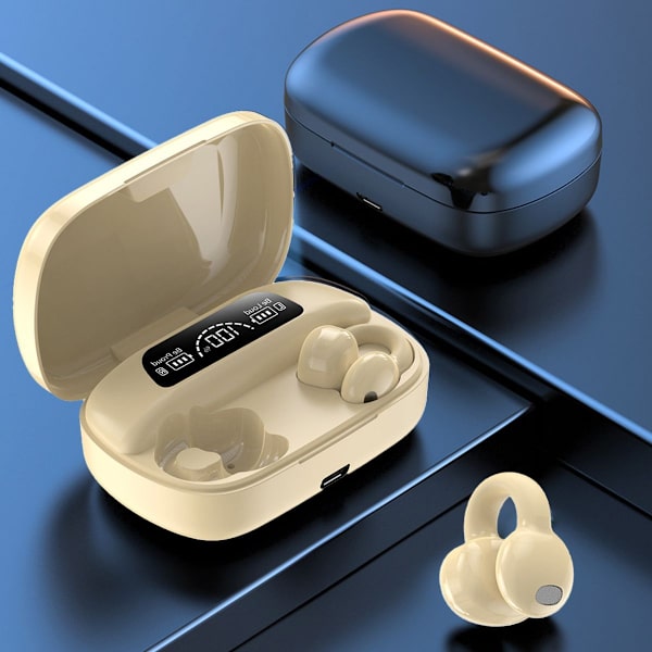Langaton korvaklipsi luujohtokuulokkeet Bluetooth ihonväri