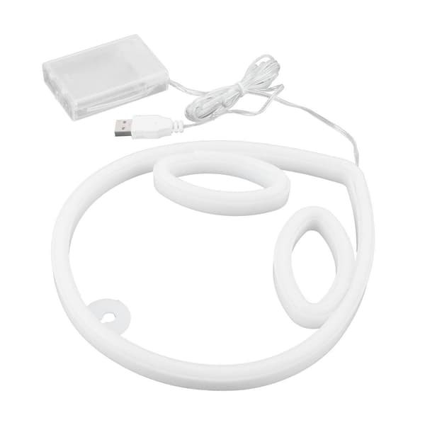 LED-neonljus utomjording form vägg neon skylt sovrum barnrum KLB