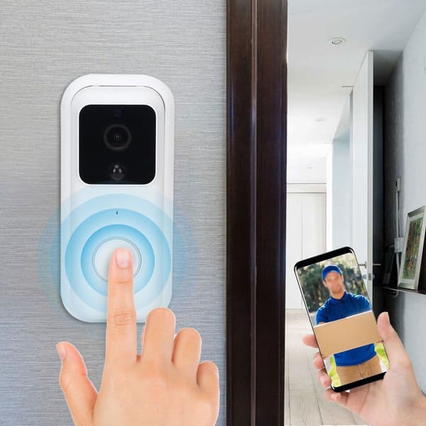 Smart trådlös hushåll dörrklocka 2.4GHz WIFI KLB