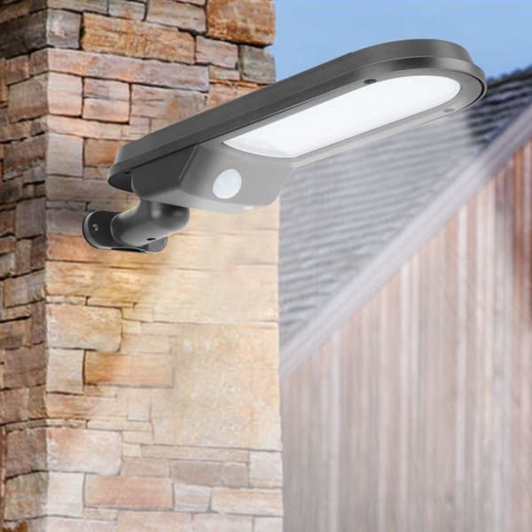 Hage/gård Solcelledrevet utendørs sensor LED-lys KLB