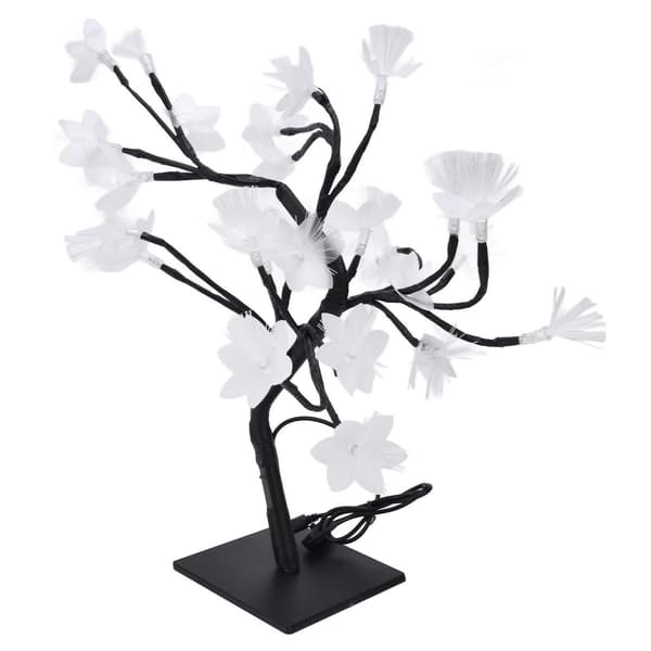 24LED fiberoptiskt trädlampa, USB-driven simulerad blomma KLB