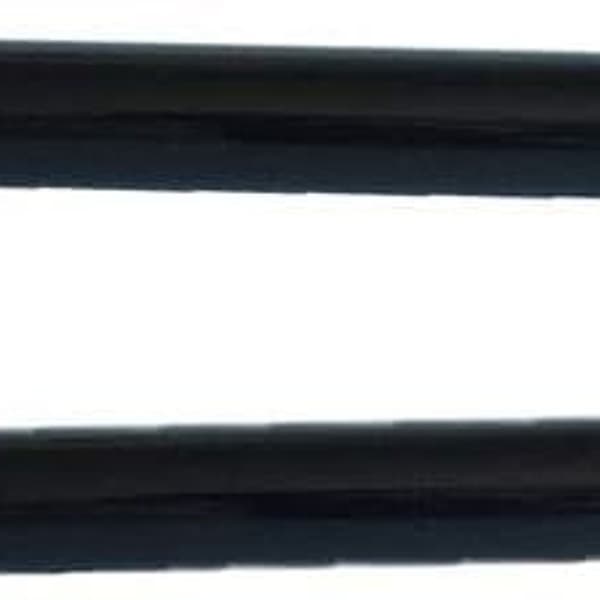 2-pack 32 mm svart dammsugarförlängningsslang - universellt sugrör KLB