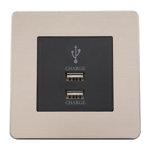 USB væg oplader, overspændingsbeskyttelse, USB ladestation med KLB