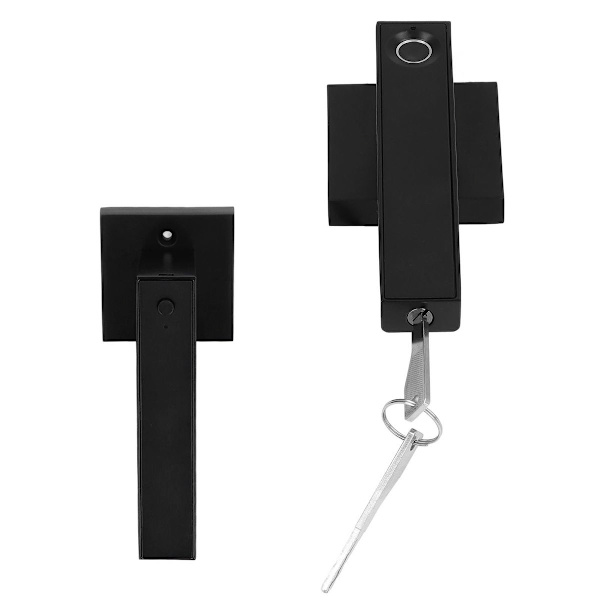 F180 Smart Dörrlås Svart Zink Legering Fingeravtryckslås KLB