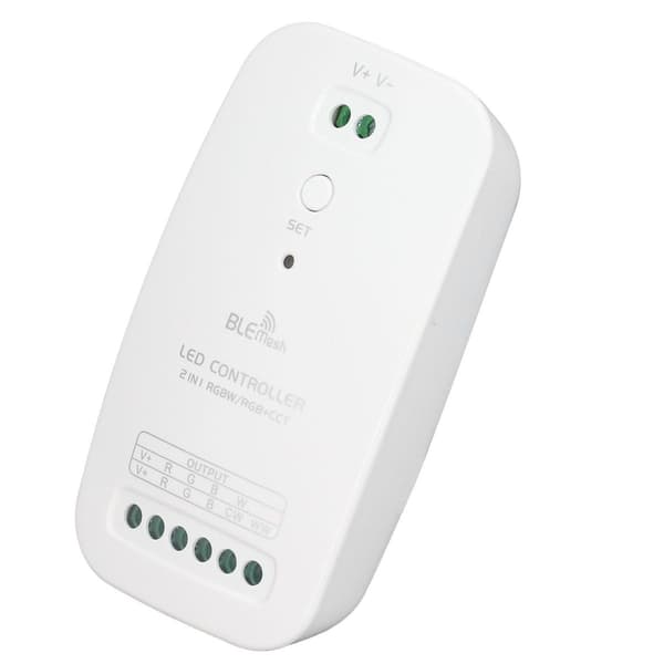 LED-kontroller DC9V-24V Bluetooth Mesh RGB CCT 2 i 1 KLB