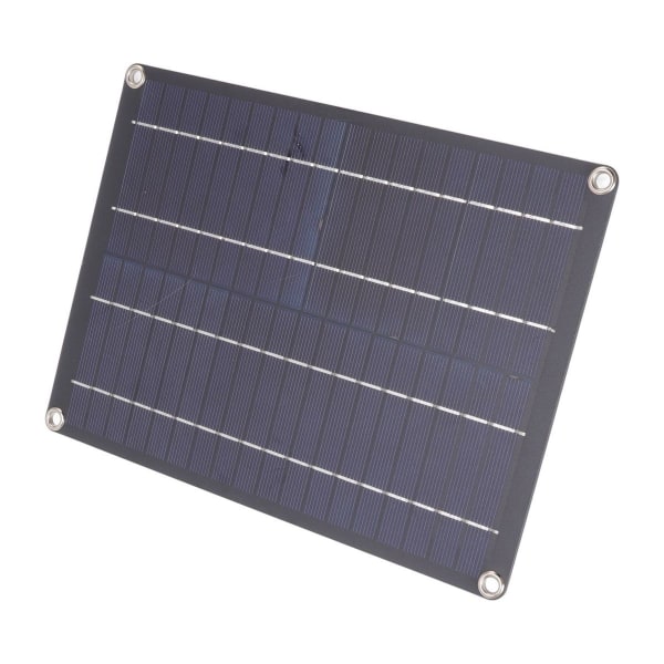 Bærbar solcellepanel, 9,1 x 6,7 tommer, slank design, lett KLB