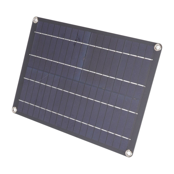 Bærbar solcellepanel, 9,1 x 6,7 tommer, slankt design, lett vekt KLB