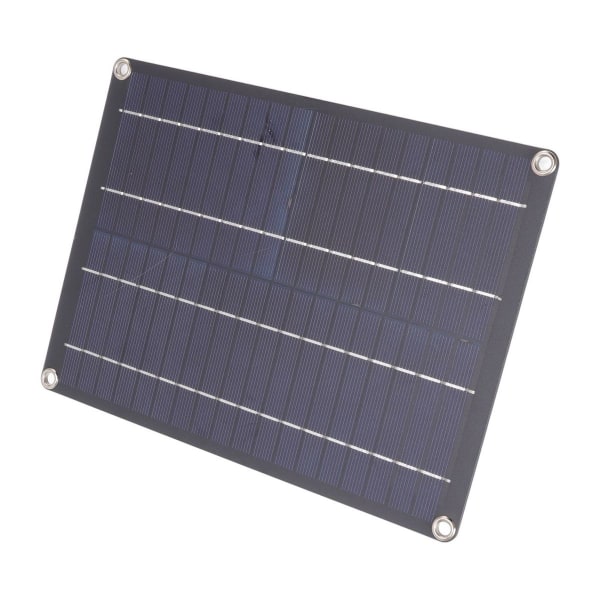Bærbart solcellepanel, 9,1 x 6,7 tommer, slank design, lett KLB