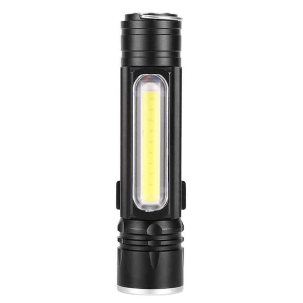 Mini LED-taskulamppu, vedenpitävä, 4 tilaa, zoomaava taskulamppu KLB