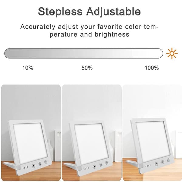 Dagslyslampe SAD-lampe stemningsbelysning for hvit KLB