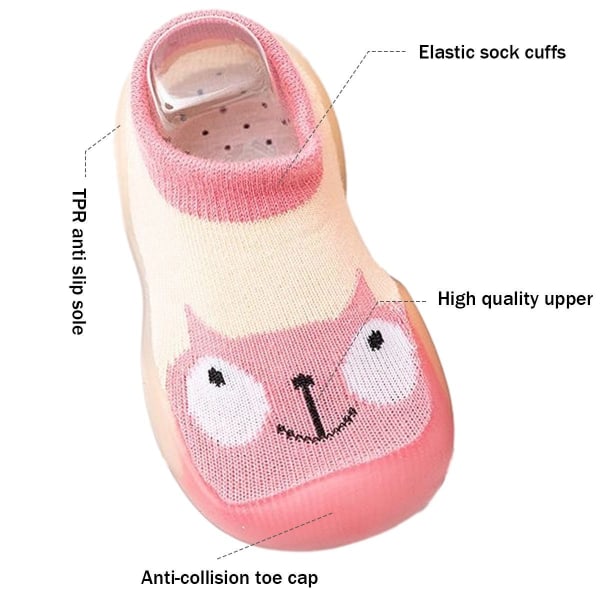 Baby sukat Kengät Baby kävelykengät toddler liukastumista estävä hengittävä tyyli1 KLB