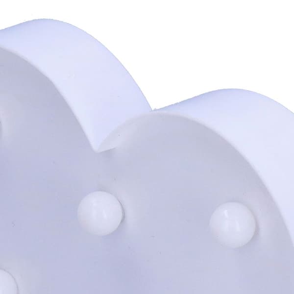 LED Hjerteformet Lys 6LED Chip Liten Nattlys for KLB
