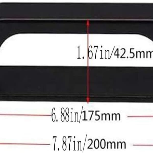 Skyvedørhåndtak i tre 19,6 cm KLB