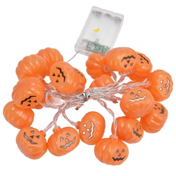 Meter Halloween Græskar Lyskæde 20 LED Dekorative LED KLB