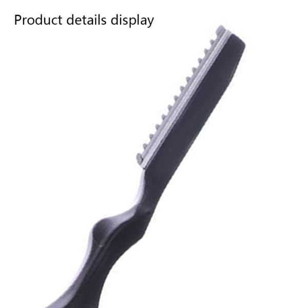 Udtynding af hår Razor Feather Styling Hair Styling Razor Sort