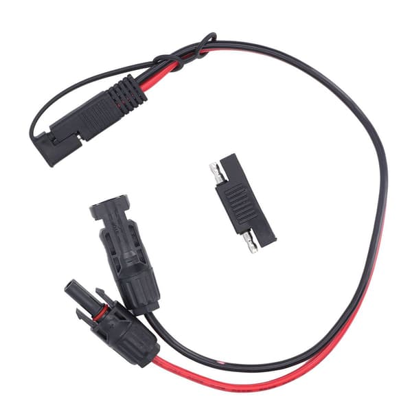 Solpanelanslutningskabel, 12 AWG, PVC, koppar, solpanel till KLB