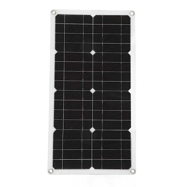 35W Solpanel Bærbar USB Solpaneloplader med KLB