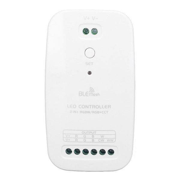 LED-controller DC9V-24V Bluetooth Mesh RGB CCT 2 i 1 KLB
