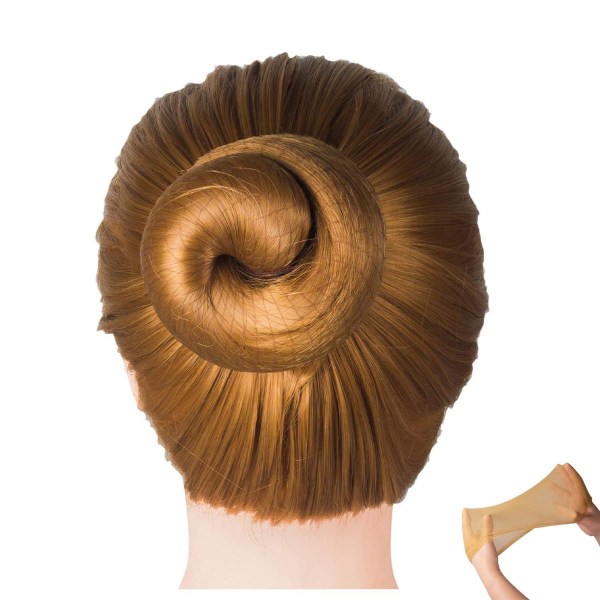 150pcs Invisible Hairnets for Women Ballet Bun (Light Coffee) KLB