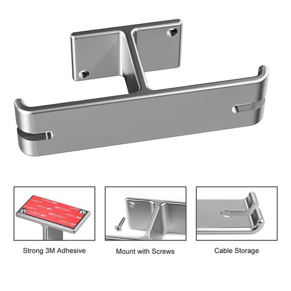 Hörlursstativ Universellt Aluminium Hörlursställ Silver