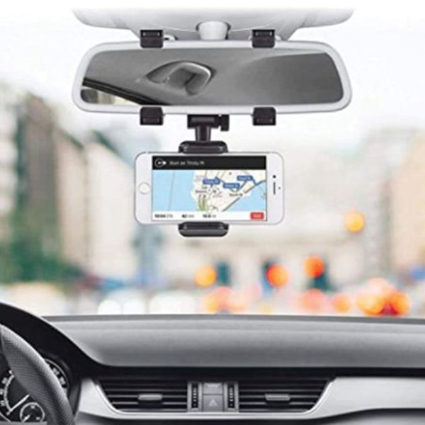 Mobiltelefonhållare backspegel bil backspegelhållare för smartphone, bil