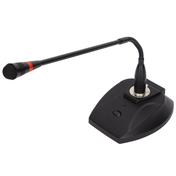 Svanehals kabelmikrofon, bordmikrofon med XLR-hode KLB