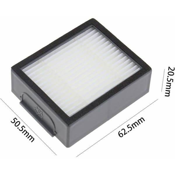 10 st filter kompatibla med Roomba robotdammsugare serie i och e i7 + E5 E6 I3 KLB