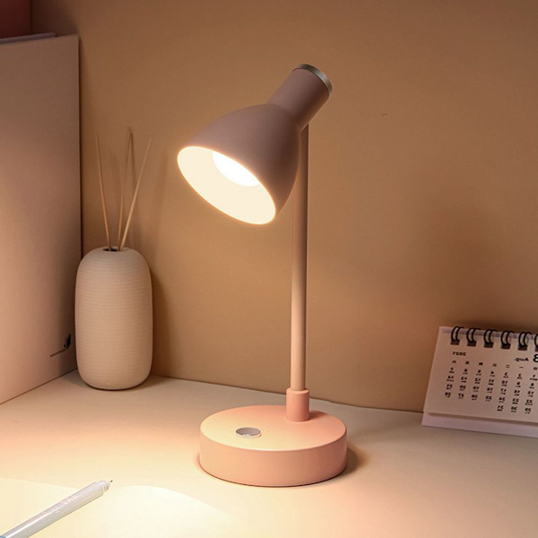LED-silmäsuojattu oppimispöytälamppu USB-ladattava lukupinkki