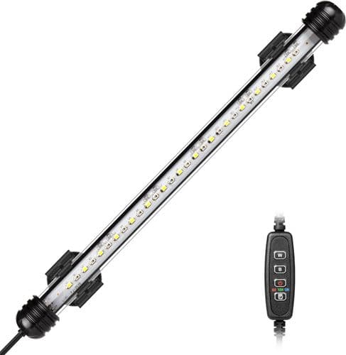 LED-akvarieljus, nedsänkbar akvarielampa med bil