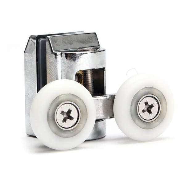 Dusjrull Dusj Skyvedør Ruller 23mm Erstatningslager Nylon Sink Legering