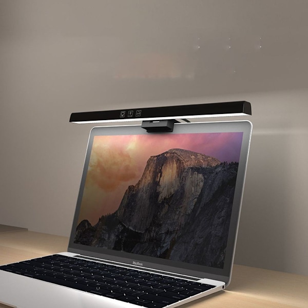 Quntis Computer Monitor USB LED-lampe med berøringskontrol, Anti-blåt lys, KLB