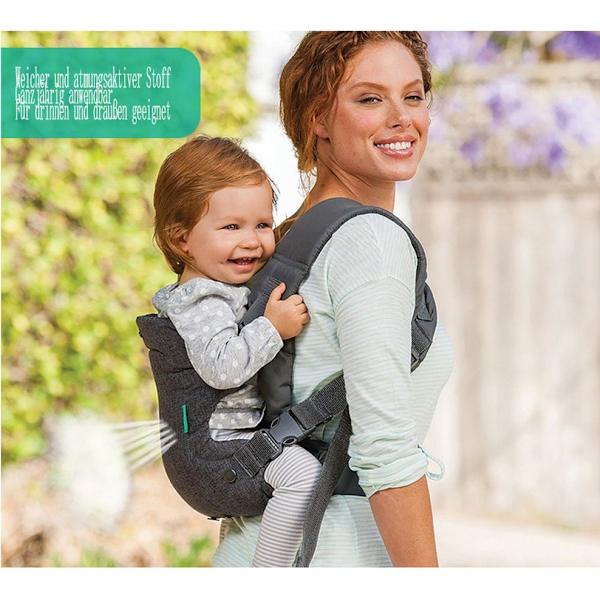 Infantino Flip Advanced 4-i-1 Baby Carrier - Ergonomisk Baby Carrier med 4 KLB