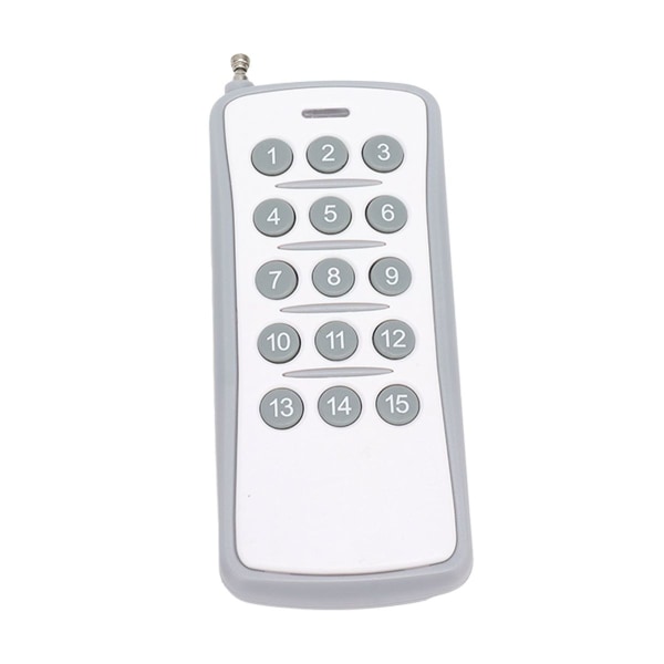 433MHz Universal Wireless Remote Control ABS 15 Buttons KLB