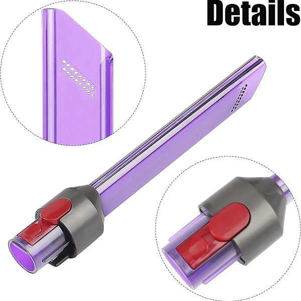 LED-ljusmunstycke för Dyson V7 V8 V10 V11 V15, för rengöring av mörka hörn KLB
