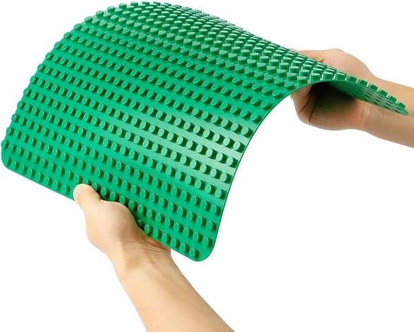 38x38 baseplate for montering og presentasjon, kompatibel