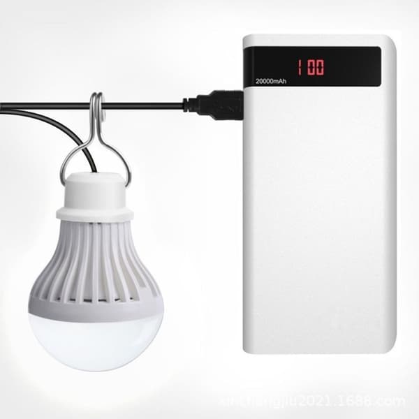 5W 5V USB-pære Campinglys Nødlys Specifikationer: Touch-dæmpning Linje 6