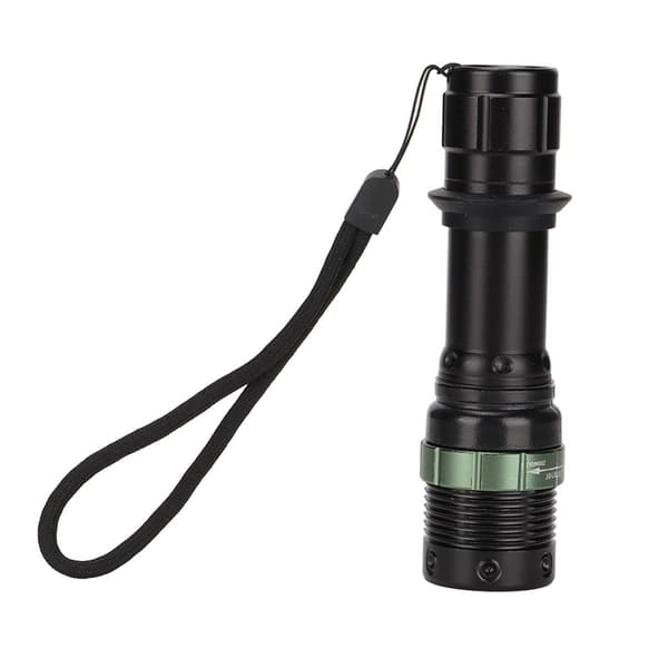 Aluminiumlegering lommelykter, zoomable, superlys LED KLB
