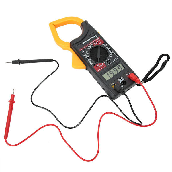 Digitalt Klemmemeter Bærbart Amperemeter Voltmeter Elektronisk KLB