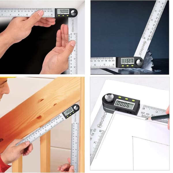 Digital vinkelmåler med display - Universal vinkelmåler KLB
