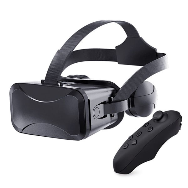 VR-kuulokkeet yhteensopivat - Universaalit virtuaalitodellisuuslasit Musta