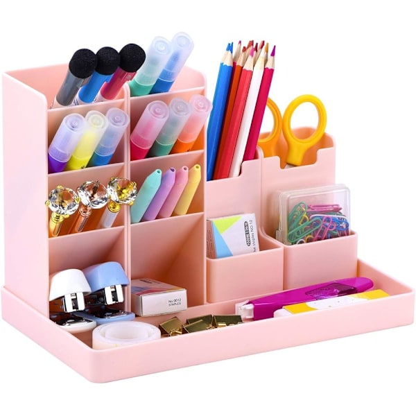 Barnebord Organizer Skrivebord Oppbevaring Skrivebord Penneholder
