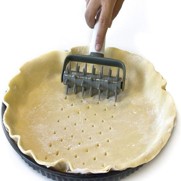 yummyfood Stipproller Dough Fan Dough Hedgehog Grid Cutter för Pizza, Kex,