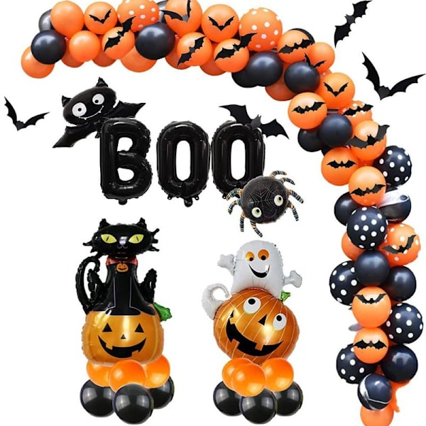 Oppblåsbart Halloween-festdekorasjonssett Halloween