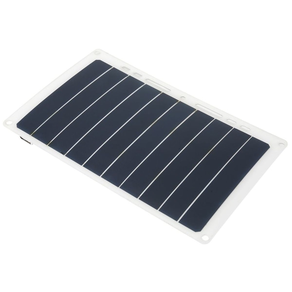Bärbar 10W solpanel laddare för utomhusbruk med KLB