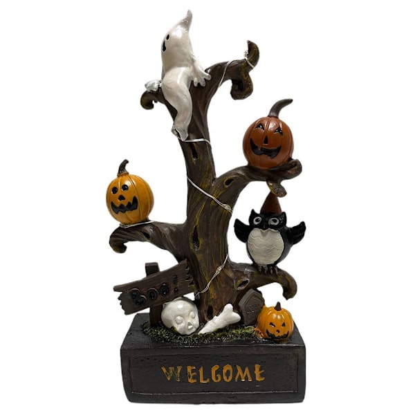 Halloween-hartsinen oksapatsas kurpitsavalo pöytä KLB